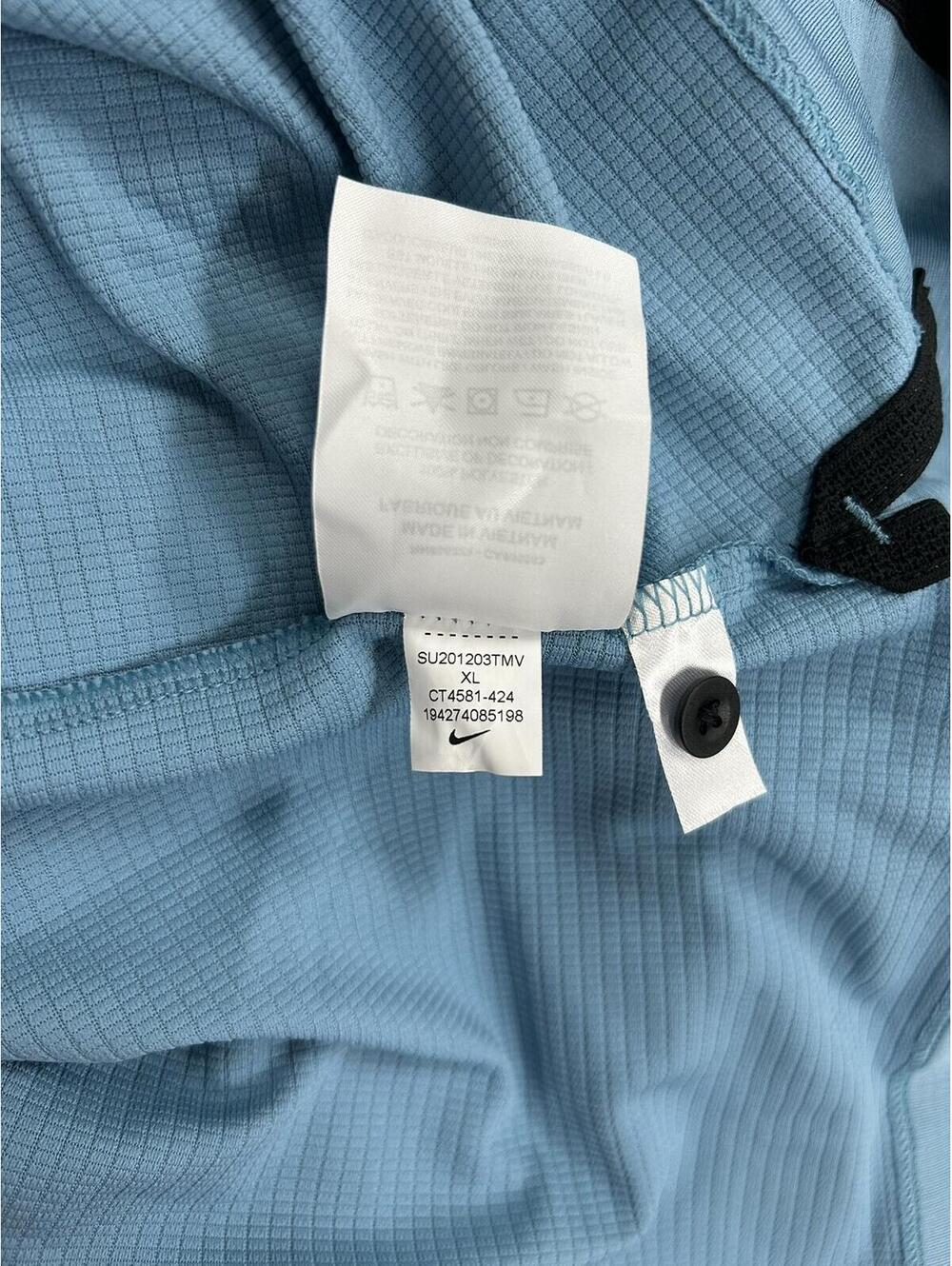 Nike Dri-FIT Light Blue Polo Shirt - Picture 6 of 6